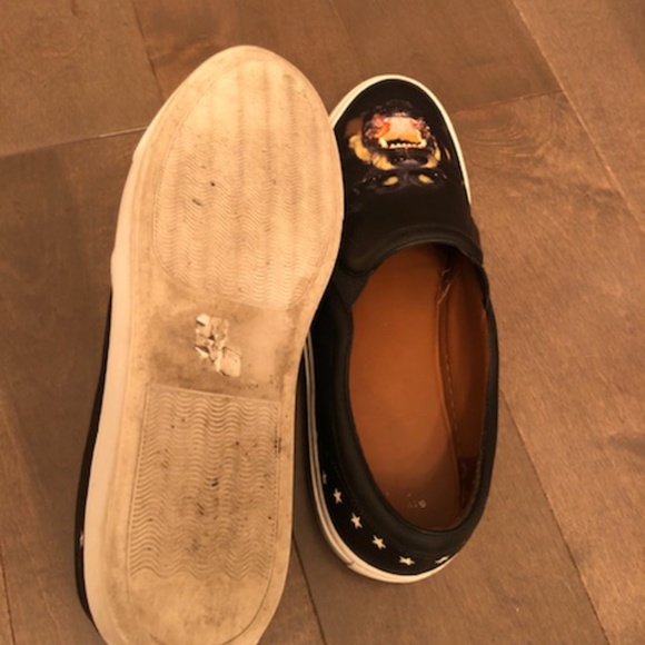 Givenchy black leather rottweiler sneaker - Picture 4 of 4